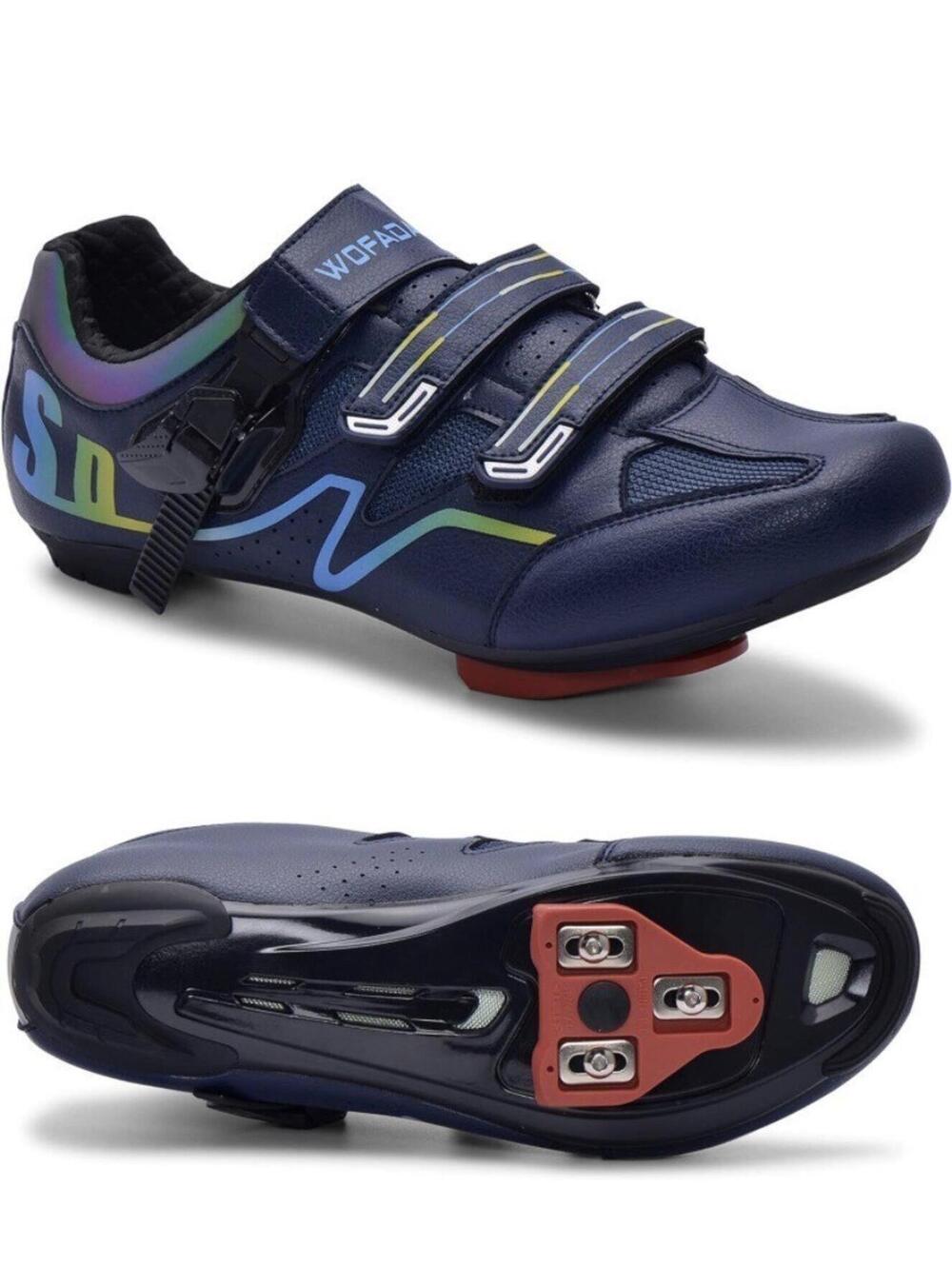 Unisex cycling shoes compatible bike road biking shoes indoor spin